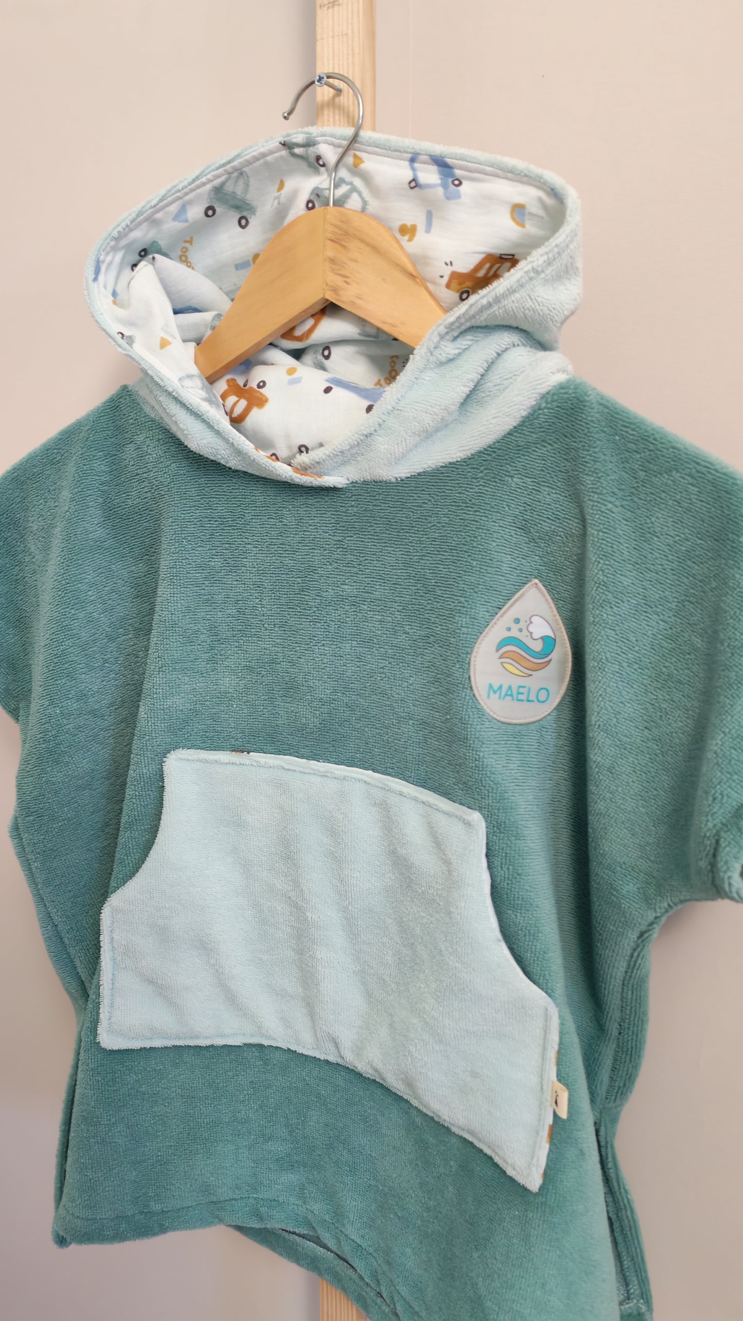 Poncho de bain 2-4 ans